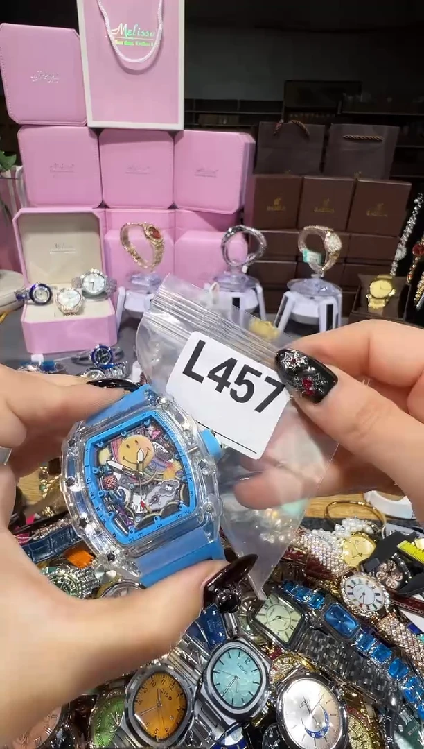 石英机芯不锈钢不锈钢直播定闪专用