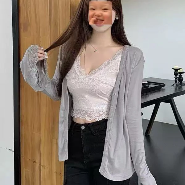 （更衣铺专属）226纯欲娇俏感套装