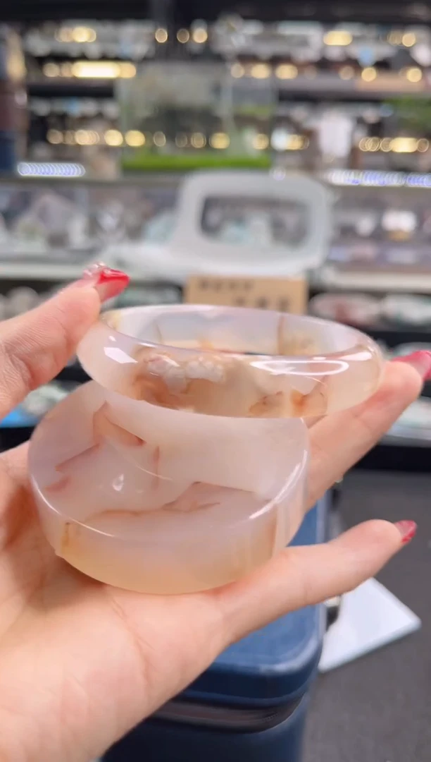 未镶嵌手镯石英质玉62圈口 （赠品镯心）313693