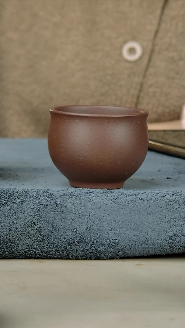 茶壶紫砂底槽清杯子100cc