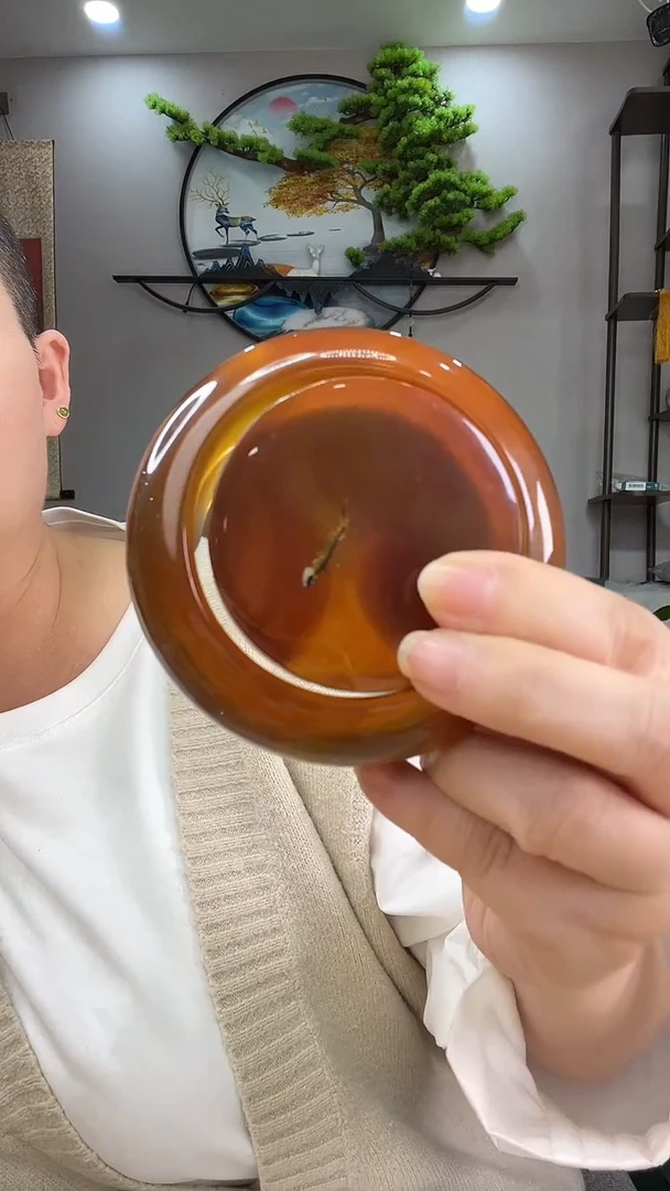 未镶嵌琥珀手镯手镯