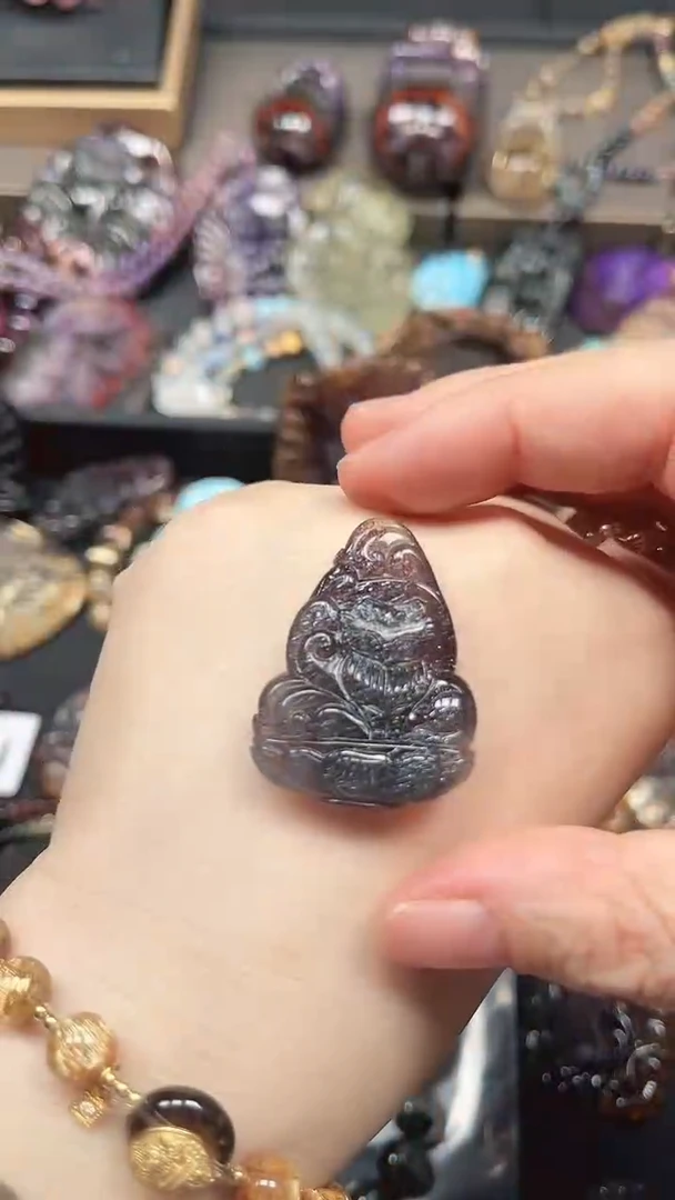 未镶嵌颈饰水晶【百晶灵儿】定制款