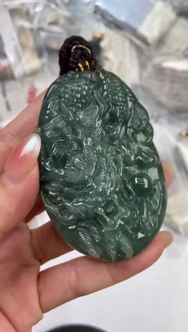 翡翠挂件未镶嵌2223583