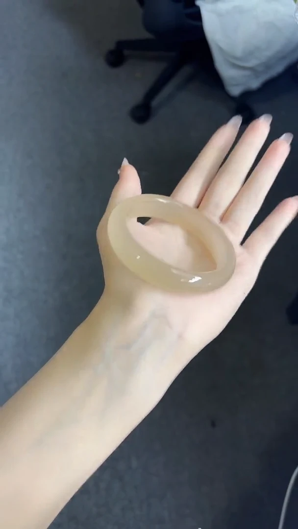 和田玉手镯未镶嵌86-8-58