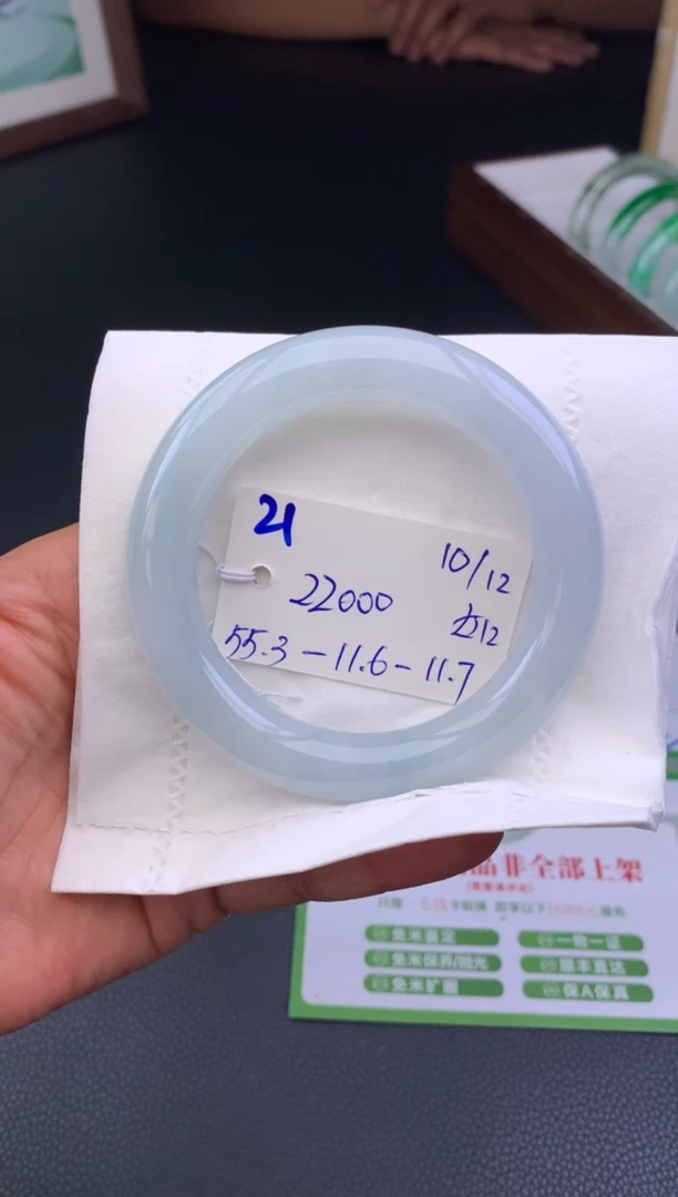 未镶嵌手镯翡翠假一赔三   手镯