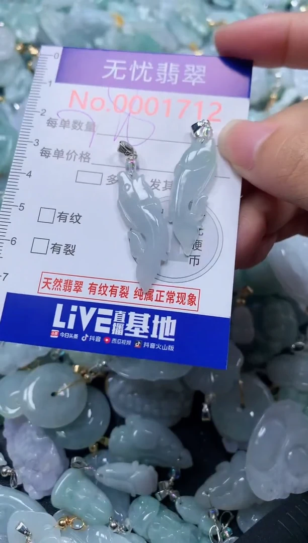 颈饰未镶嵌翡翠1712
