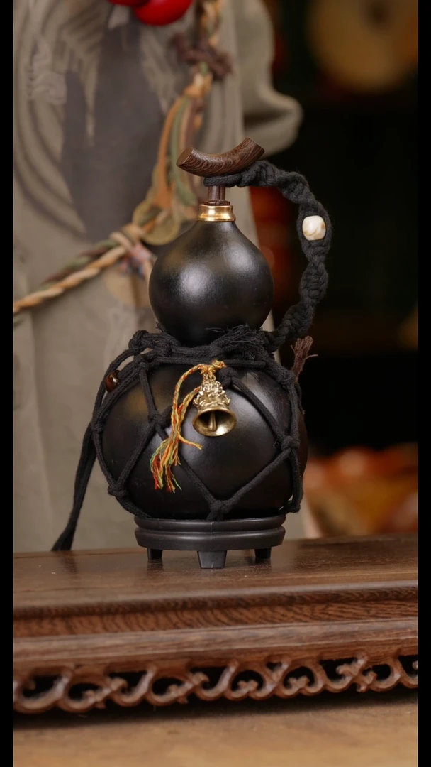 177号精品天然大漆酒葫芦一物一拍~*