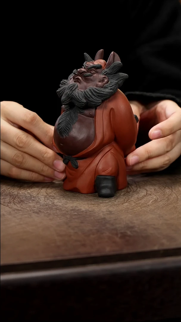 紫砂茶宠紫砂钟馗