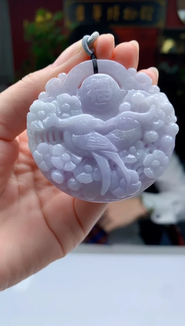 定制翡翠未镶嵌1101ry-毛货挂件12