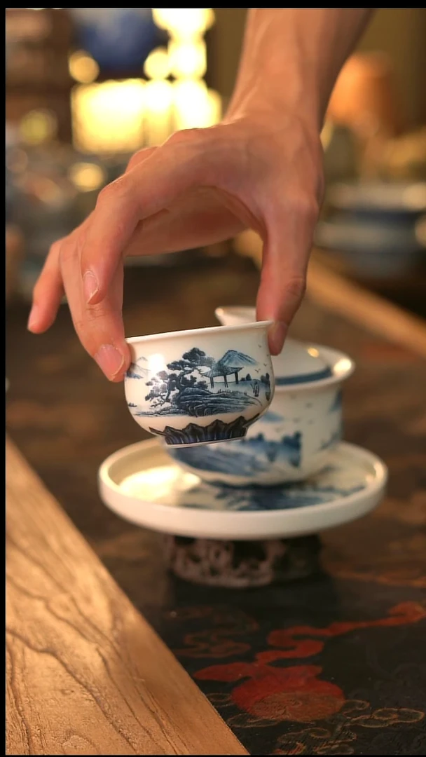 山水杯子数量不多