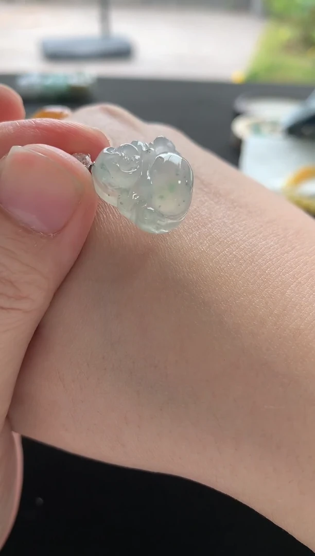 未镶嵌挂件翡翠佛公F1639-162