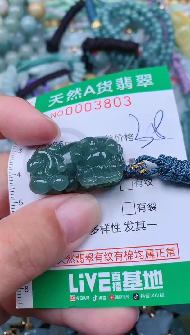 翡翠未镶嵌颈饰.0003803
