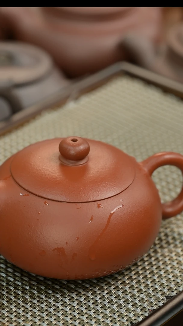 茶壶紫砂漆*良赵庄朱泥 生料 155cc