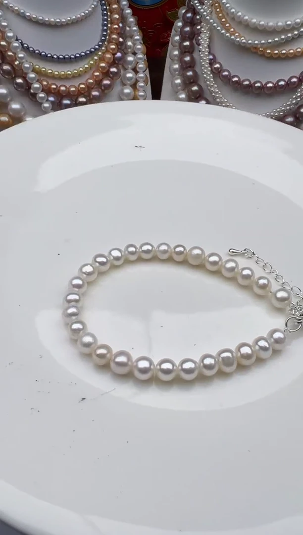 淡水珍珠未镶嵌颈饰1