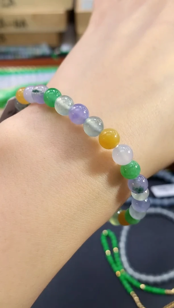 未镶嵌手串翡翠119|8800