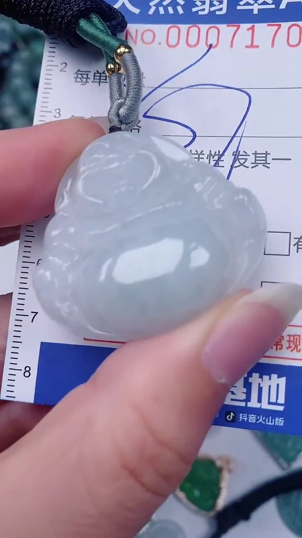 翡翠未镶嵌颈饰00007170