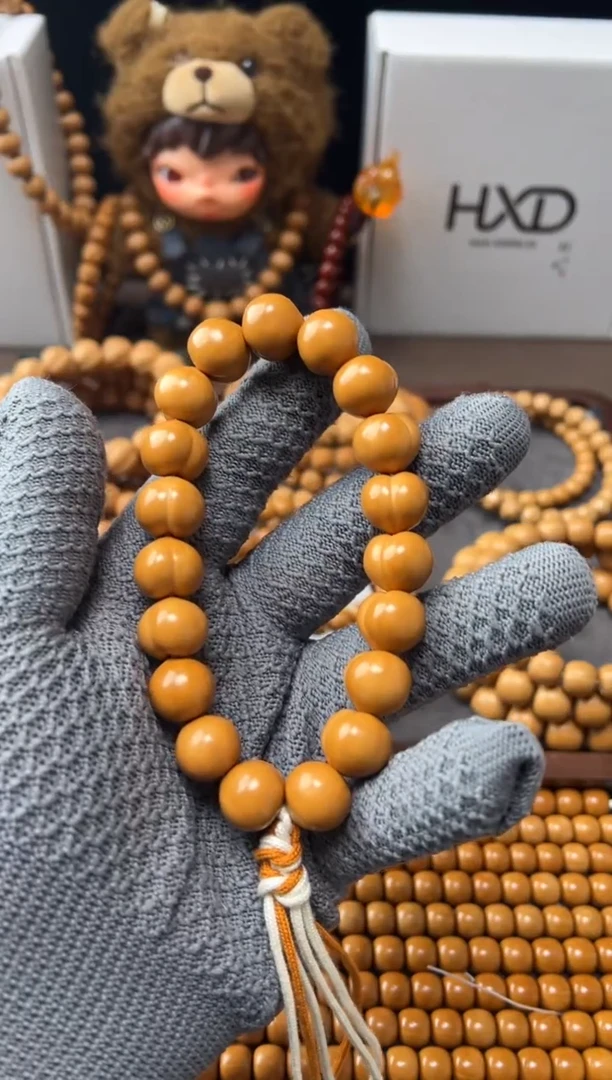 手串猴头核桃15+柯基臀屁桃 精工雕刻 全品S级