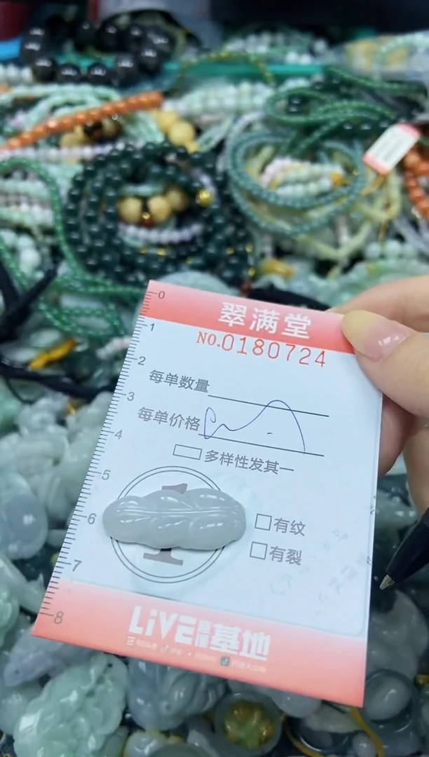 颈饰未镶嵌翡翠闪购0180724