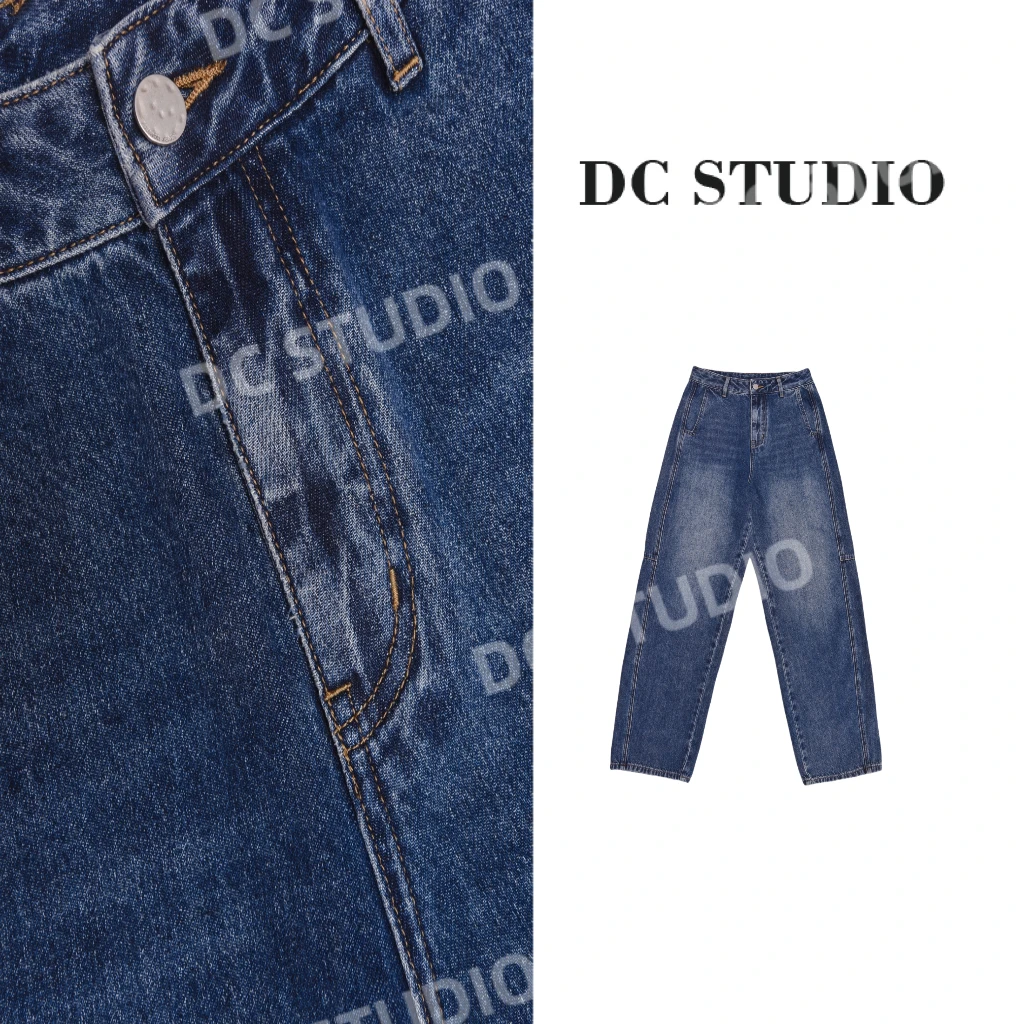 DC STUDIO【星隅】2025春季新款休闲百搭复古潮流时尚牛仔裤