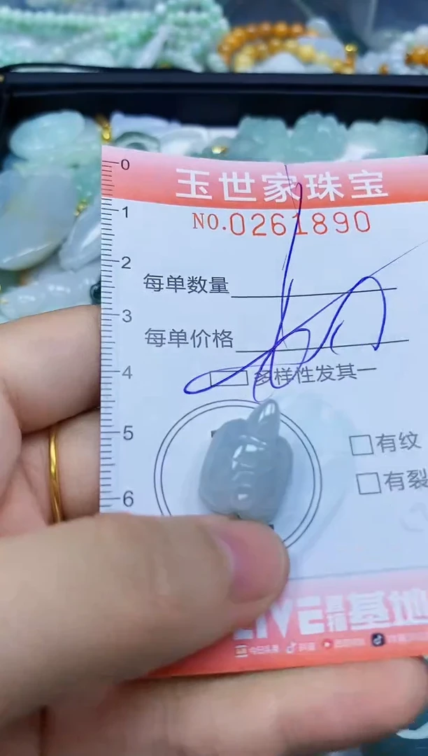 翡翠未镶嵌颈饰闪购0261890多样性发其一