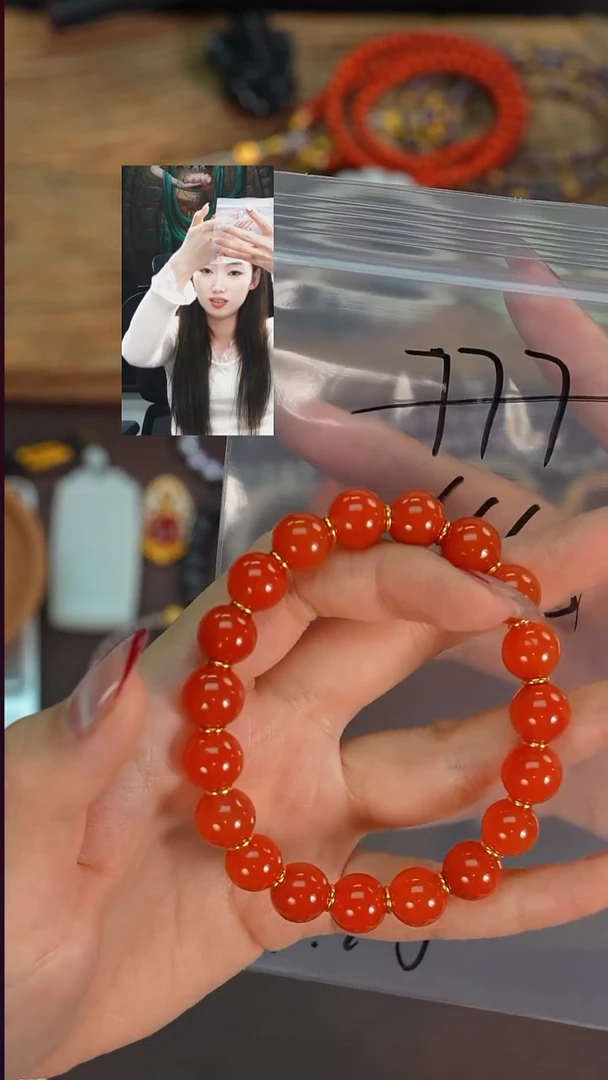 未镶嵌手串南红玛瑙杰*?若雨臣品质回血
