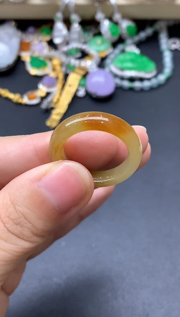 未镶嵌戒指翡翠104-中国好珍宝