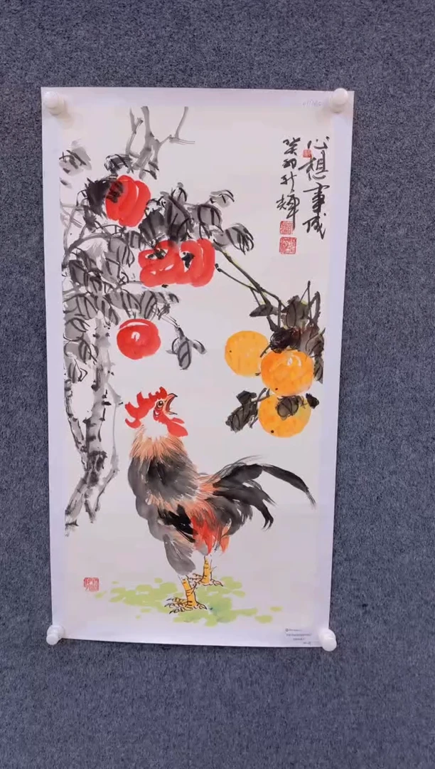 【闪购商品】国画1.25展馆-颜新辉三尺原作-16