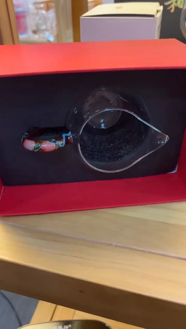 【闪购商品】禾器-手绘大漆公杯-寿桃