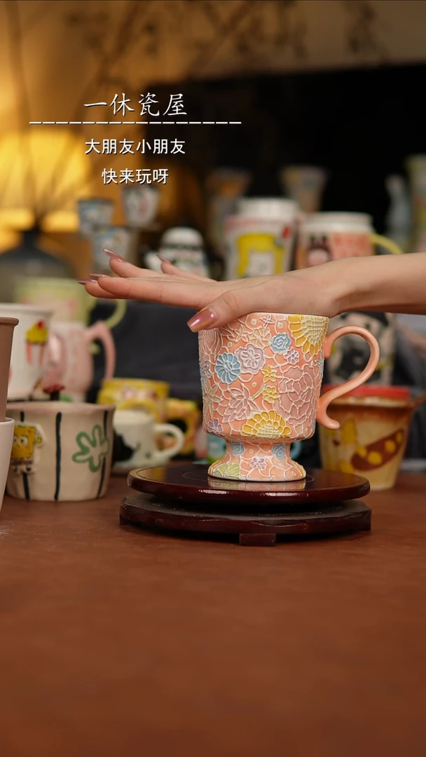 摆件景德镇高温手工陶瓷
