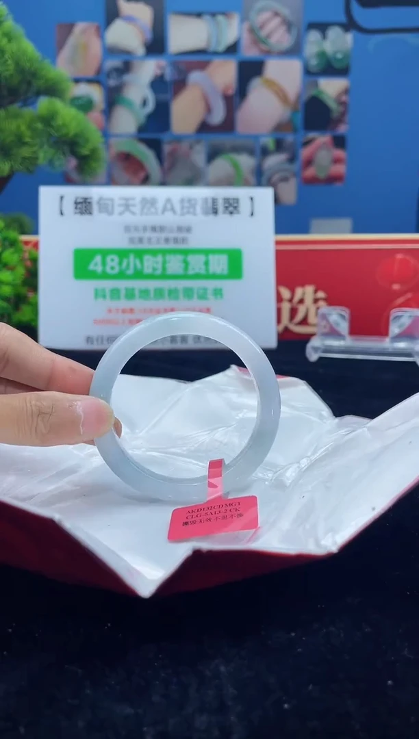 【闪购商品】翡翠手镯未镶嵌手镯7
