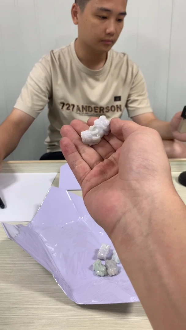 翡翠未镶嵌颈饰正****裴福利多样性发其一