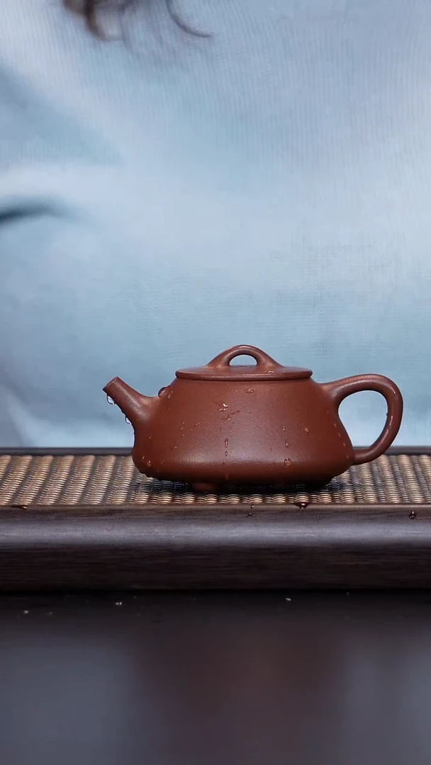 茶杯紫砂原矿紫砂 石瓢