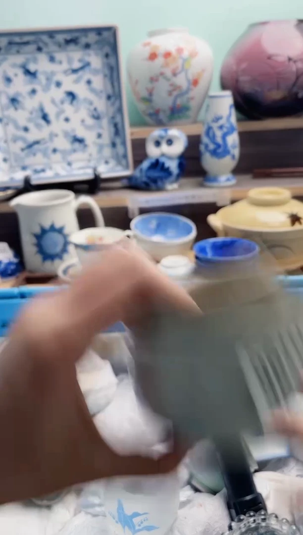 琉璃手工艺品颂*D797***********