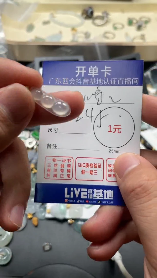 颈饰未镶嵌翡翠挂件