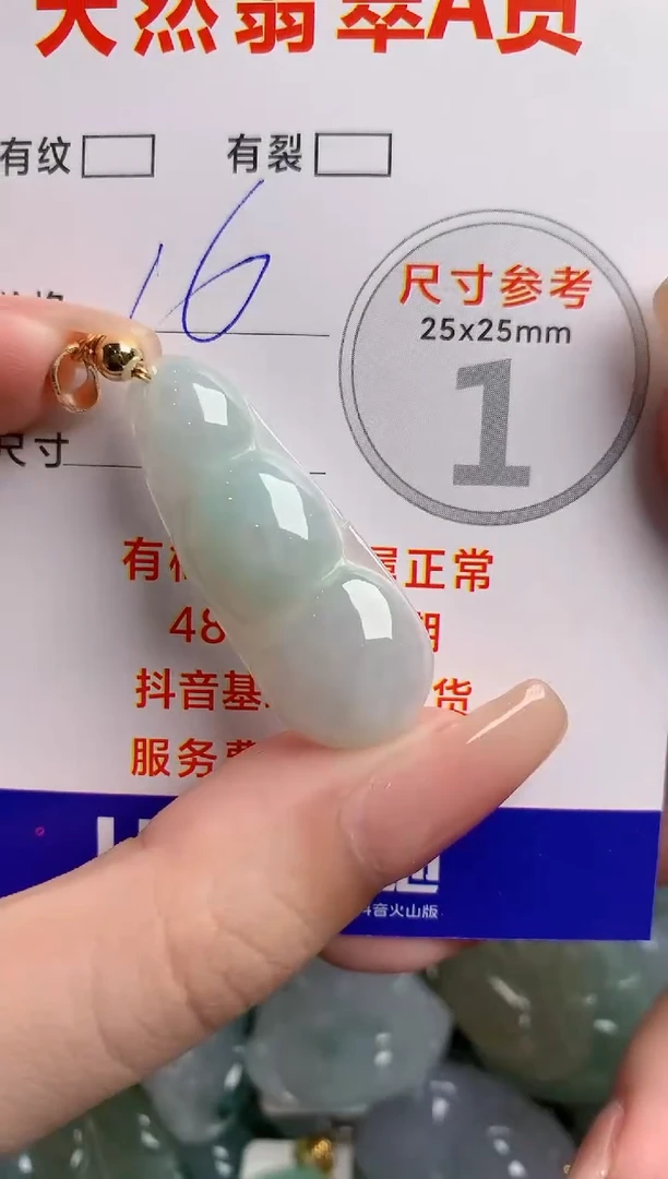 翡翠未镶嵌颈饰14003341