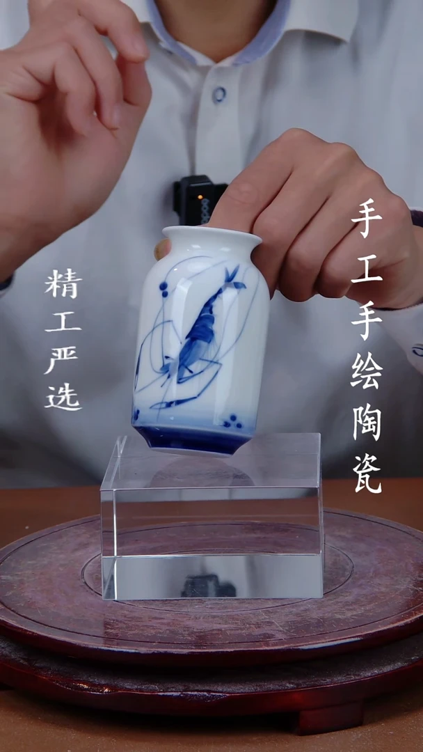 瓶景德镇手工手绘陶瓷摆件4