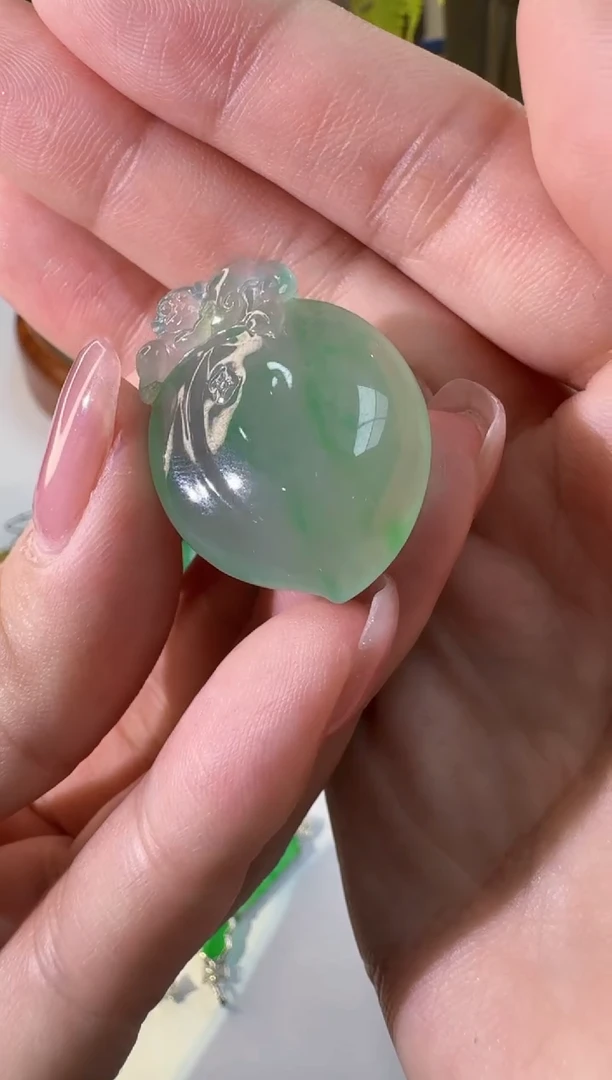 【闪购商品】翡翠颈饰未镶嵌缅甸翡翠A货挂件