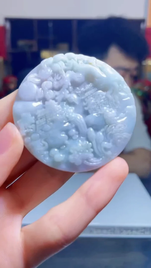 【闪购商品】翡翠吊坠(不含链)未镶嵌S186