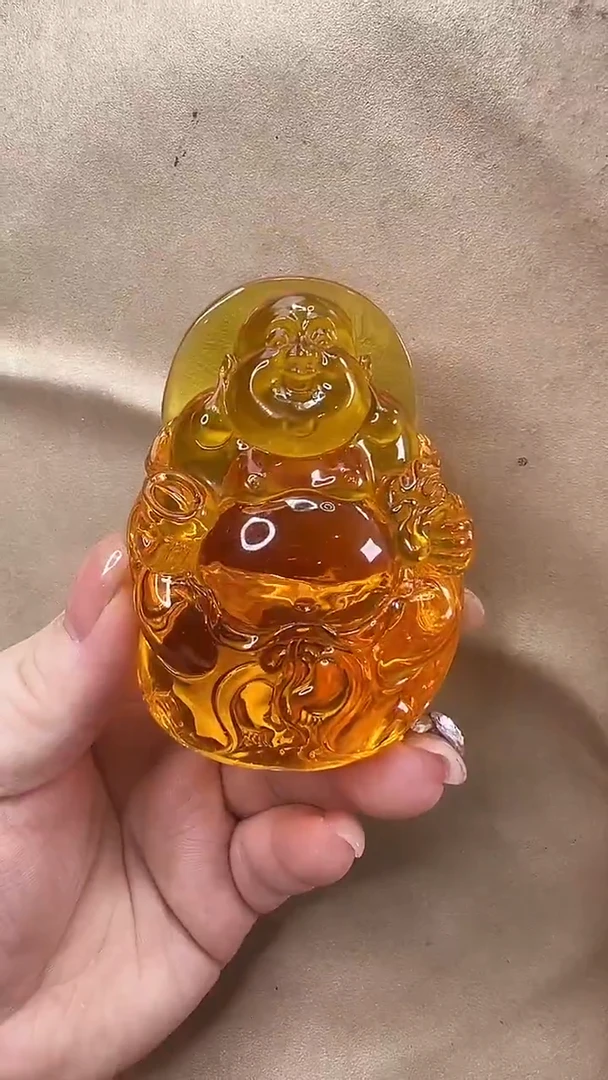 琥珀颈饰未镶嵌吊坠