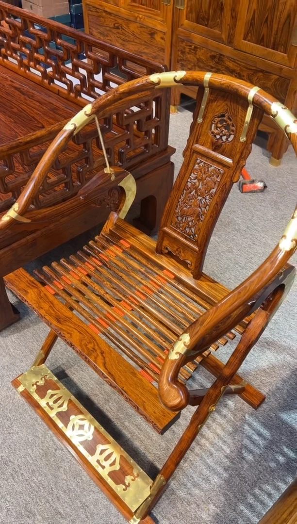 木交椅 交椅 红木家居