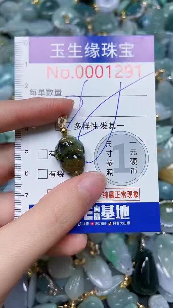 【闪购商品】翡翠颈饰未镶嵌闪购00001291