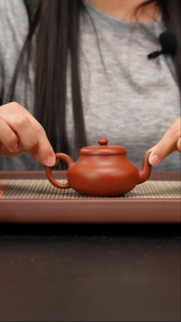 茶壶紫砂小煤窑朱泥君德