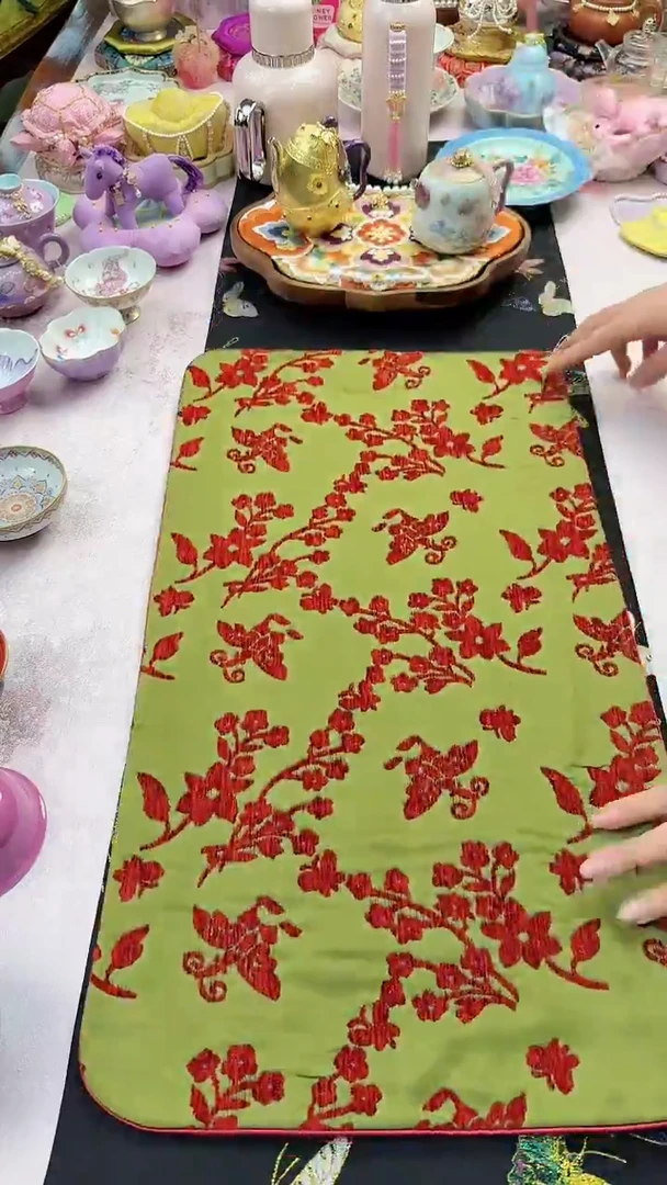 78孤品微瑕不退换  仿璋瑢茶席