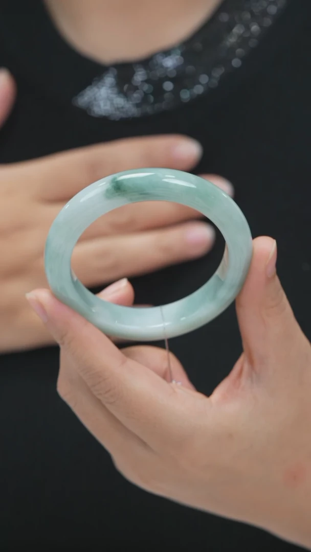 未镶嵌手镯翡翠@***意翡翠手镯w0678