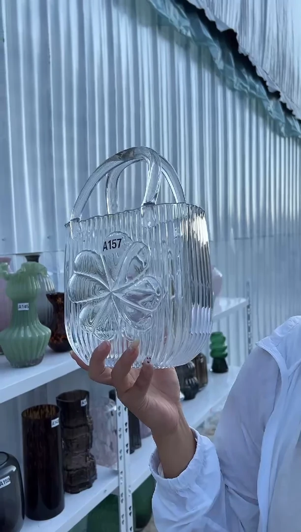 玻璃花瓶用于客厅桌面插花装饰157