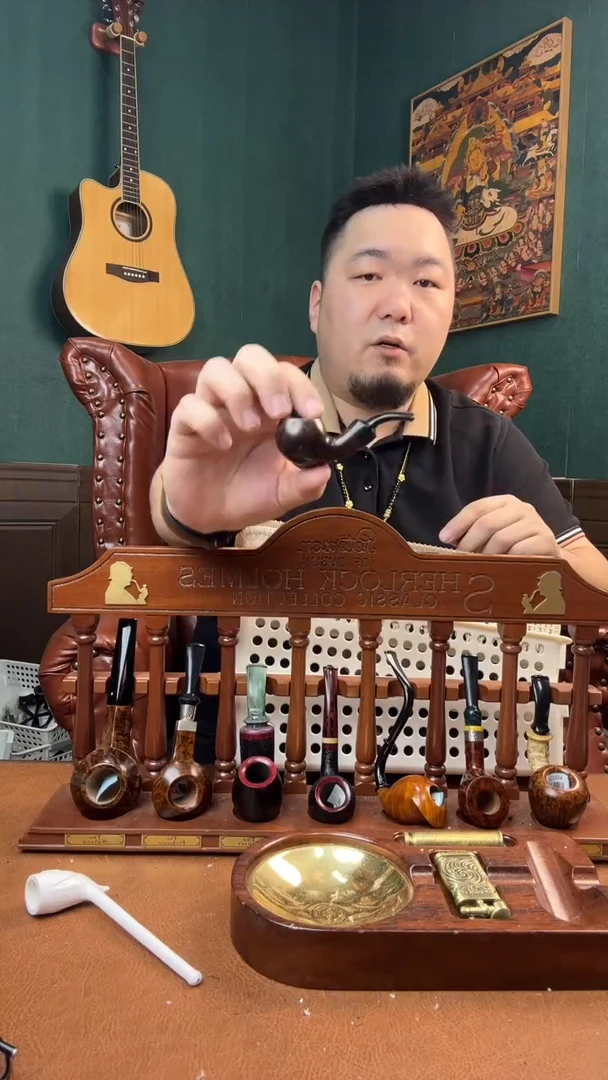 石楠木木雕款意大利进口石楠木烟斗