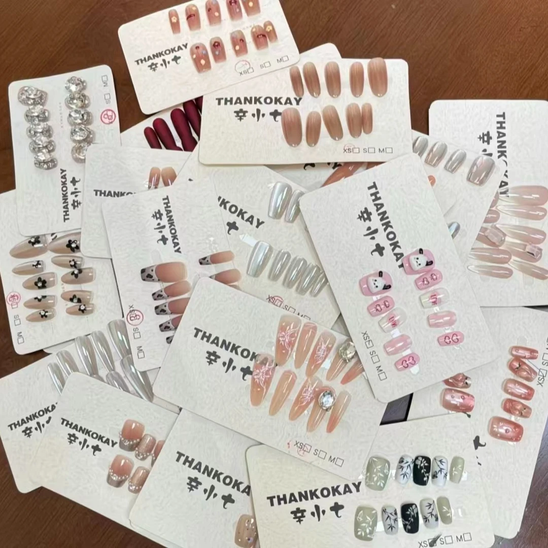 【F14】纯手工精品重工美甲穿戴甲盲盒百搭精致显白穿戴甲