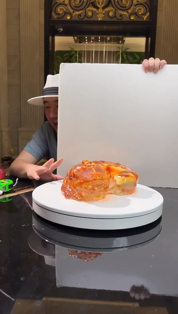 【闪购商品】摆件卧福貔貅艺术琉璃摆件