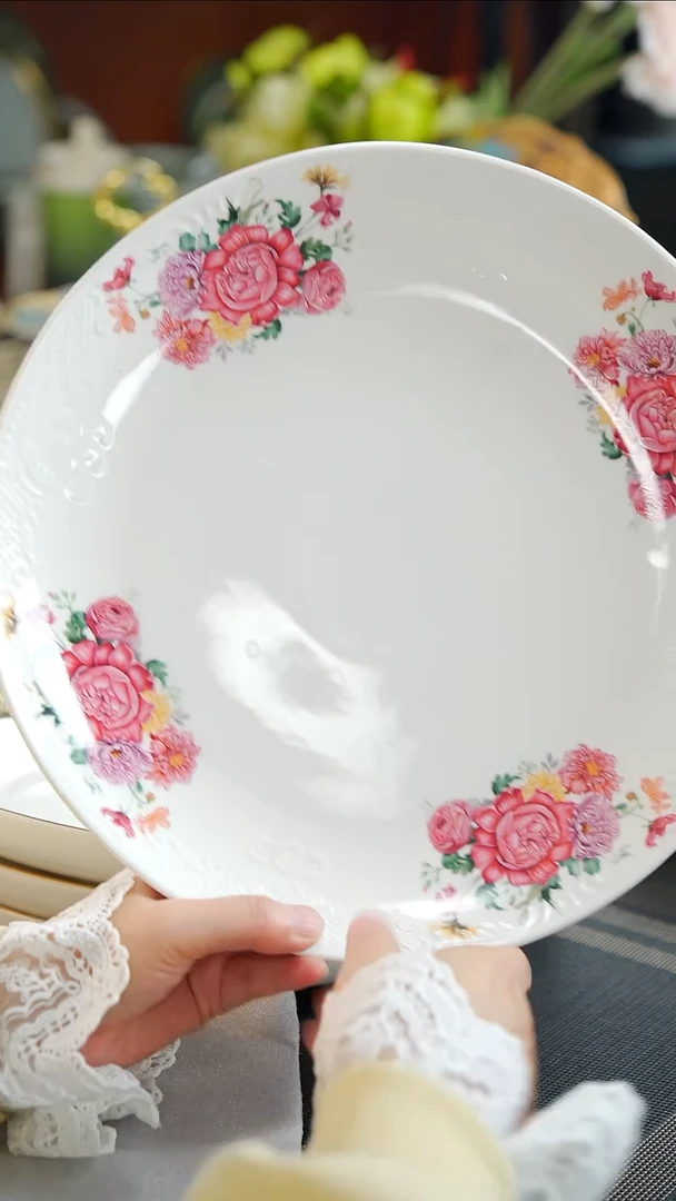 瓷片12寸窝盘1个  福利款