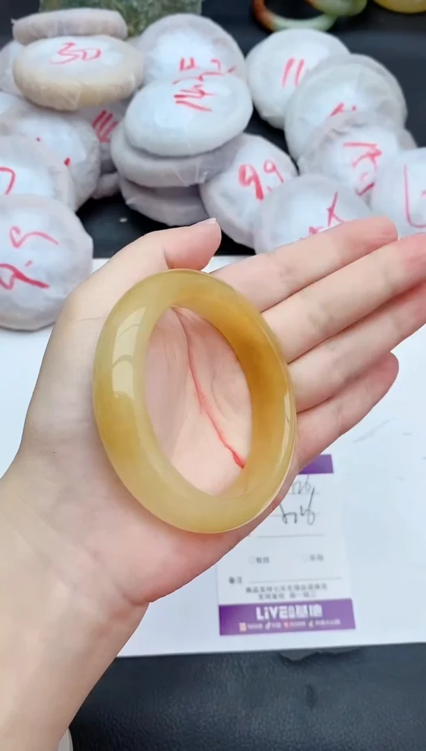 未镶嵌手镯石英质玉126+55/56